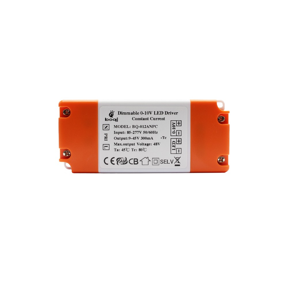 0-10V Dimmable Constant Current LED Drivers 12W 300mA