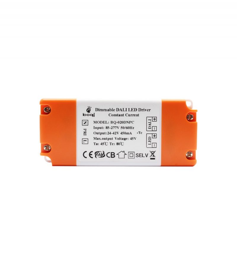 Constant Current Dimmable DALI LED Drivers 18W 450mA