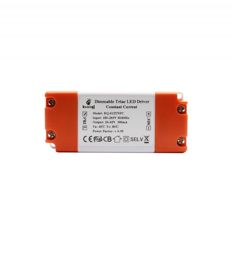 Constant Current Triac Dimmable LED Drivers 12W 300mA