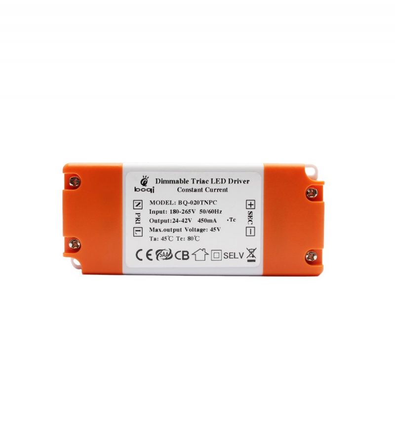 Constant Current Triac Dimmable LED Drivers 18W 450mA