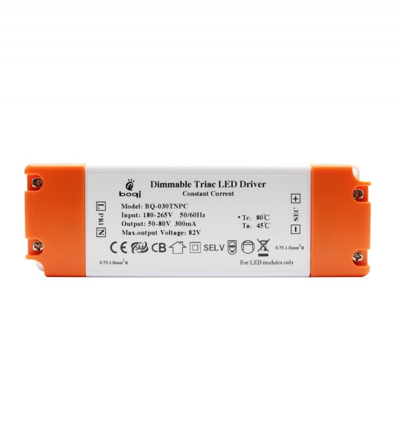 Constant Current Triac Dimmable LED Drivers 24W 300mA