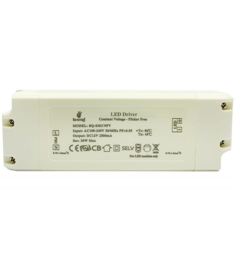 HPFC Constant Voltage LED Driver 12V 30W