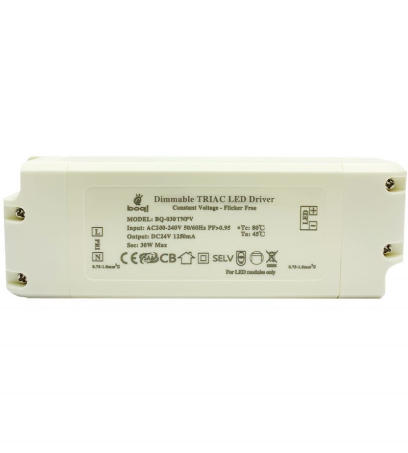 HPFC Constant Voltage Triac Dimmable LED Driver 24V 30W