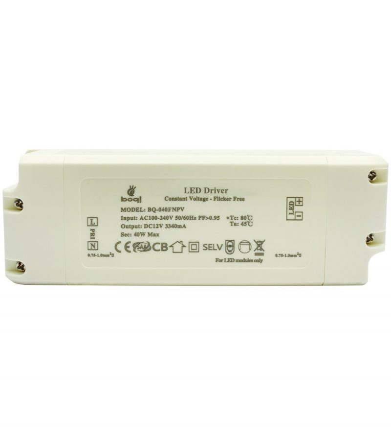 HPFC Constant Voltage LED Driver 12V 40W